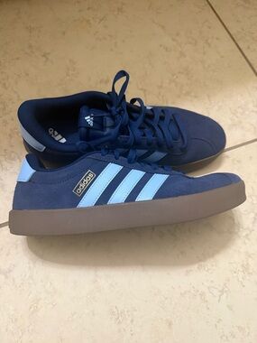 Women’s Blue Adidas Shoes Size 10